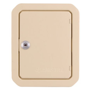 Revizní komínová dvířka 140x210 mm, krémová