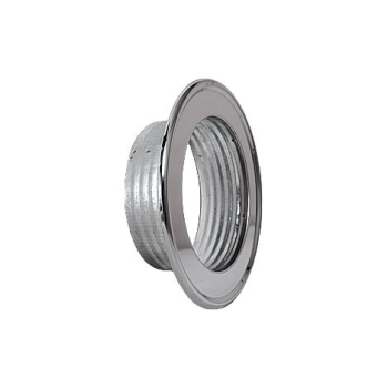 Růžice k hliníkovému potrubí 160 mm chrom