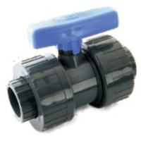 Ventil kulový dvojcestný lep/lep 63 mm - PT