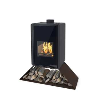 Krbová kamna FLAMINGO DELUXE ® SENAI, hnědá - sametová