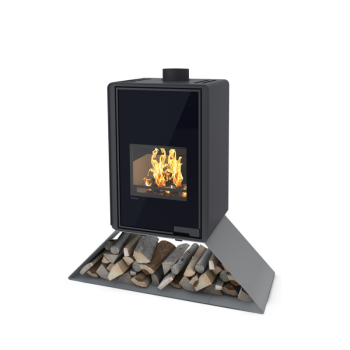 Krbová kamna FLAMINGO DELUXE ® SENAI, šedá