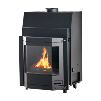 Krbová vložka AQUAFLAM ® PRIZMAT 25 s výměníkem a manuální regulací