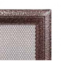 Kratki mřížka Oskar měď barvená lakovaná 17x37 bez žaluzie