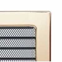 Kratki mřížka pozlacená 17x49 s žaluzií
