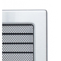 Kratki mřížka nerezová 22x30 s žaluzií