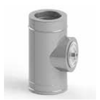 Čistící díl pro přetlak KS408 130 mm (síla plechu 0,6 mm + izolace 32 mm)