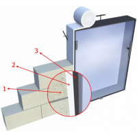 Samolepící izolační papír 30x4mm (návin 10m) - cena/1bm