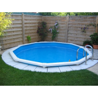 Poolcare - Náhradní fólie Premium kruh - modrá 5,4-5,5m x 1,2-1,35m