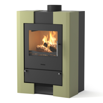 Krbová kamna FLAMINGO ® ESPO II olivová
