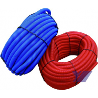 Ochranná trubka Firat  pro trubku DN 16-18 - červená/ 1m