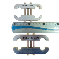 Držák Eurotis 60 DB, DN 10/ DN 12 voda/voda