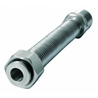 Natahovací ohebná hadice TEA pro vodu, DN15 x 80-120 mm