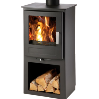 HAAS+SOHN - LEVANGER  - černá, box na dřevo