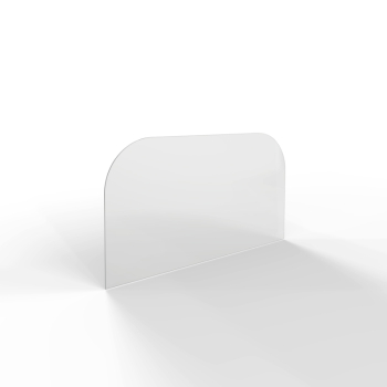 Sklo pod kamna - FLAMINGO Oblouk 1000x550 mm / 2xR200 / 6 mm