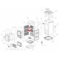 La Nordica - spodní deflektor spalin pro kamna JUNIOR