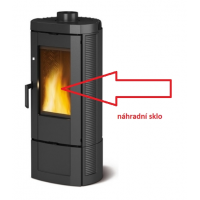La Nordica - náhradní sklo pro kamna CANDY