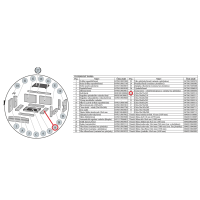 Náhradní díl pro HAAS+SOHN ARKTIC 12 s výměníkem - CIHLA 30*73*345 ŠAMOT - 470615005510