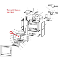 Náhradní díl pro HAAS+SOHN - CIHLA 30*198*292 ŠAMOT - 434715005501