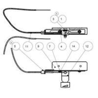 Náhradní díl pro HAAS+SOHN - ND - REGULACE PRIMÁRU MONT. DÍL (černá) - 433317005055