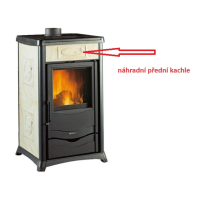 La Nordica - náhradní kachle liberty pergamena pro kamna ROSSELLA