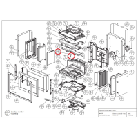 Jotul - náhradní držák deflektoru F 370 ADV, I 520, I 620 - 10038553