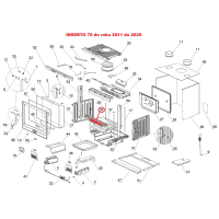 La Nordica - náhradní zábrana pro INSERTO 70