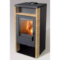 MBS - kamna SD VEGA černá + pískovec