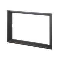 Zazdívací rámeček ke krb. vložce Jonava IV, černá lesklá