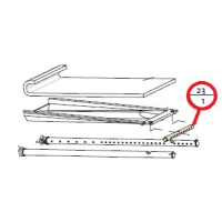 JOUTL - náhradní vzduchová tryska, sekundární, čelní pro kamna F 118 CB