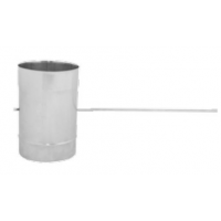 Karl Komínová klapka, průměr 150mm (síla 1mm) - nerez