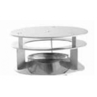 Karl stříška pro komínový ventilátor M500, průměr 200mm - nerez