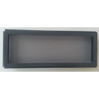 Karl SOLID ventilační mřížka  bez žaluzie 195 x 135mm - grafitová
