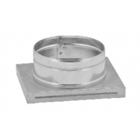 Karl SOLID na ohebné potrubí, průměr 150mm, 195 x 175mm