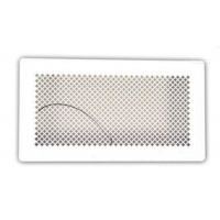 Karl KLASIK ventilační mřížka  bez žaluzie 192 x 123mm - bílá