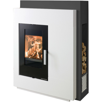 HAAS+SOHN - PINUS II - krbová vložka Pinus AL, smaltovaná dvířka