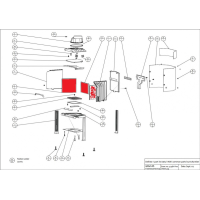 JOTUL - HEIZEINSATZ BRENNRAUMAUSKLEIDUNG I 400