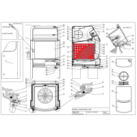 JOTUL - HINTERE RECHTE HITZESCHUTZPLATTE für F 220