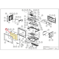 JOTUL - náhradní sklo C 24