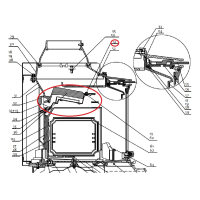 JOTUL - LUFTKAMMER KOMPLETT I 80 MAXI