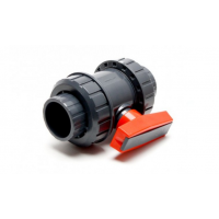 BRILIX - PVC kulový ventil D50