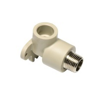 PPR - NÁSTĚNNÉ KOLENO S KOVOVÝM ZÁVITEM VNĚJŠÍM D 20x1/2 - Ekoplastik