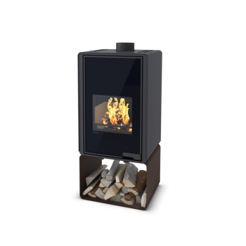 Krbová kamna FLAMINGO DELUXE ® PENTAI, hnědá - sametová