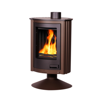 Krbová kamna MASTERFLAMME ® Piccolo II, hnědá - sametová