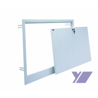 Dvířka plechová DN 3, 610x550mm