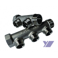 Rozdělovač ITAPO bez ventilu 455 pro ústřední topení - 3 vývody