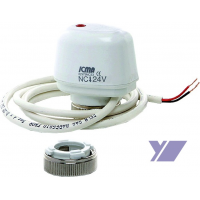 Elektrická hlavice ICMA NC - bez proudu zavřeno 24V, rozměr 980/24V M30x1,5