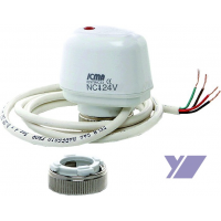 Elektrická hlavice ICMA NC - bez proudu zavřeno s mikročipem 24V, rozměr 979/24V M30x1,5