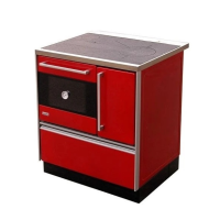 MBS - SD sporák SD ROYAL 720 PLUS ECO ČERVENÁ levý