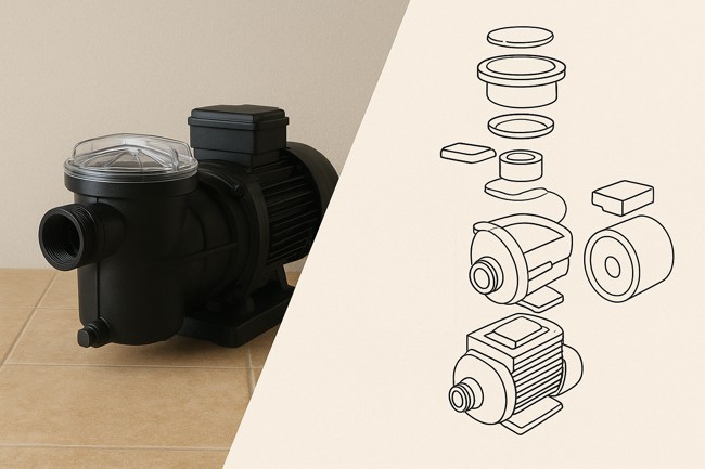 Ersatzteile Pumpen, Schwimmbäder